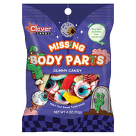 Missing Body Parts Gummy Candy Peg Bags - 12ct