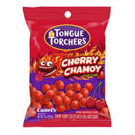 TONGUE TORCHERS CHERRY CHAMOY 8 OZ  PEG BAG