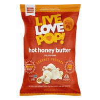 LIVE LOVE POP HOT HONEY BUTTER POPCORN 4.4 OZ