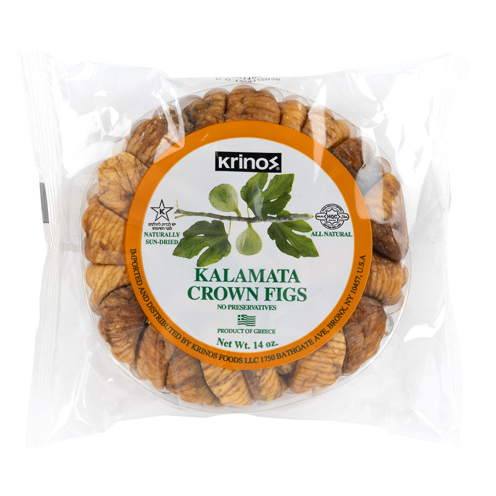 GREEK KALAMATA CROWN FIGS 14 OZ