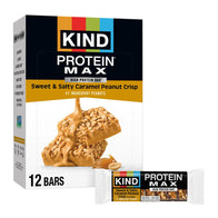 KIND PROTEIN MAX SWEET AND SALTY CARAMEL PEANUT CRISP PROTEIN BAR 2.2 OZ