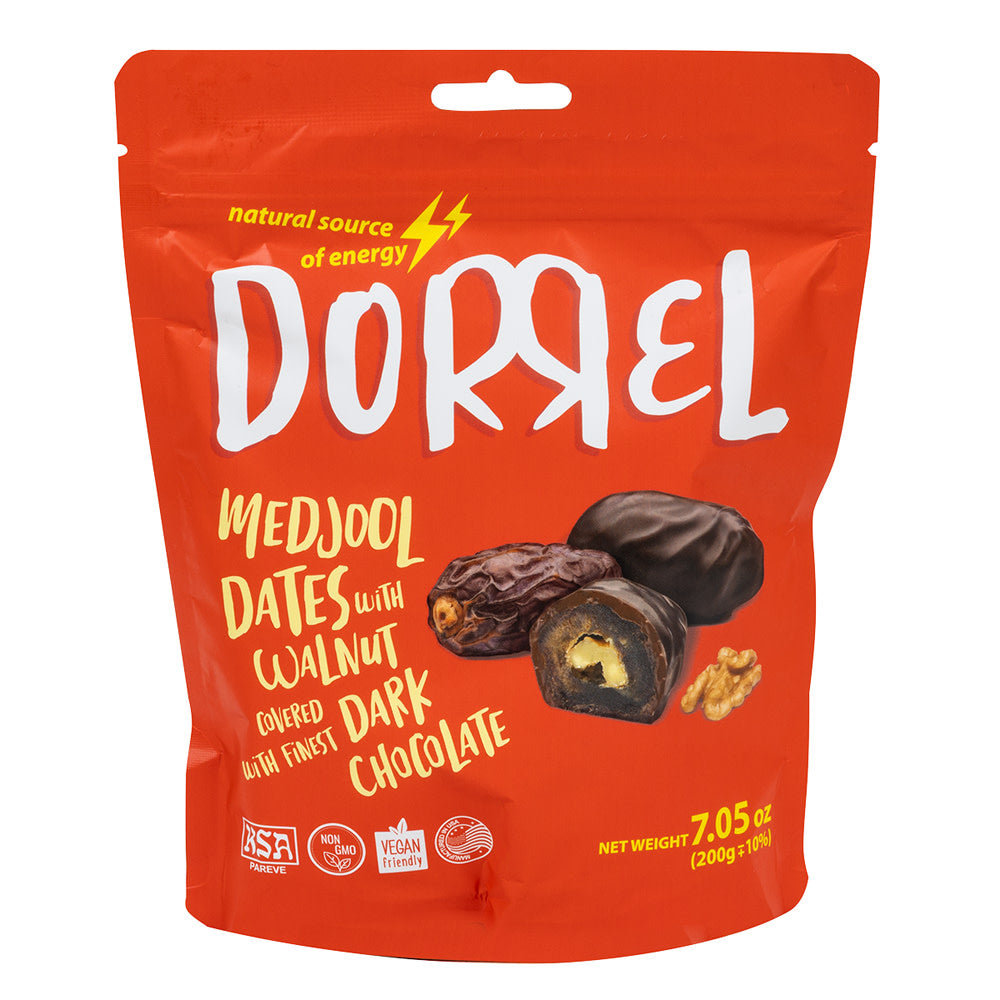 DORREL - CHOCOLATE COVERED DATES WITH WALNU - 7.05OZ