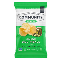 COMMUNITY SNACKS - DELI STYLE DILLPICKLE - 2OZ