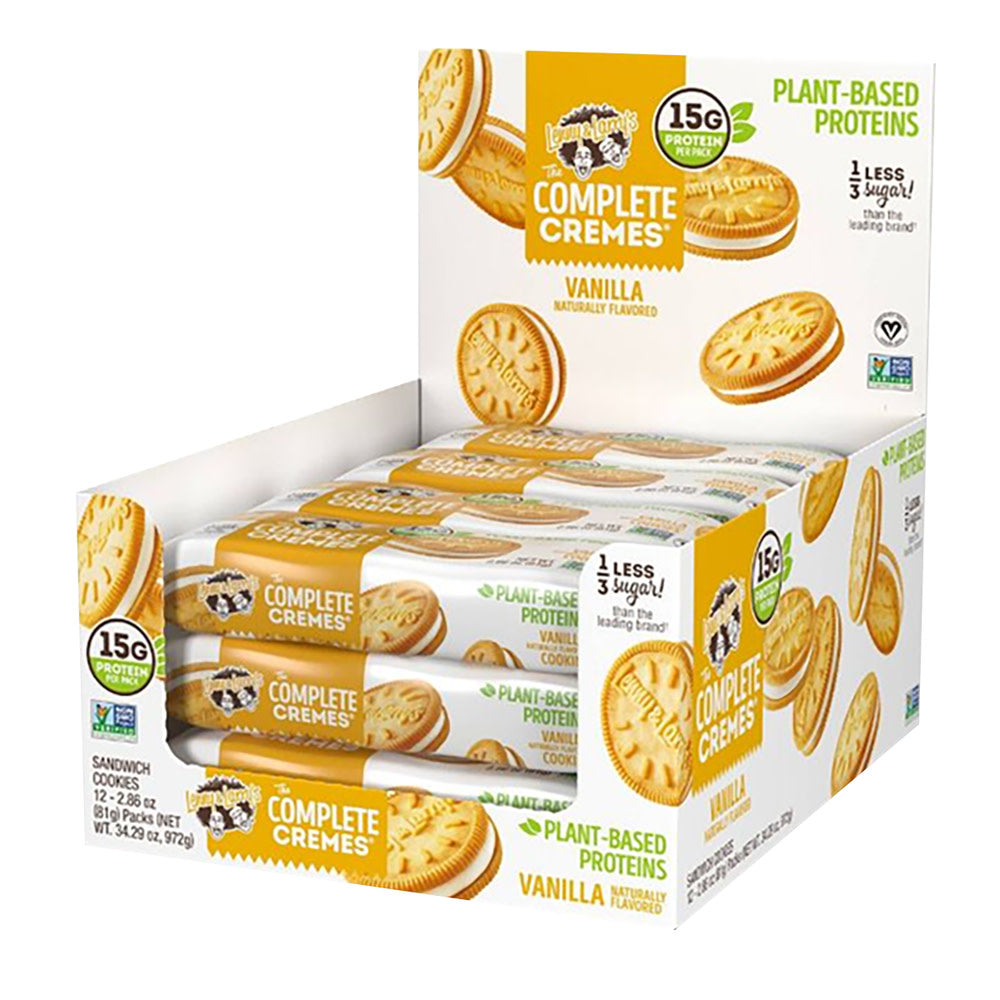LENNY &amp; LARRY'S CREMES VANILLA SANDWICH COOKIES 2.86 OZ