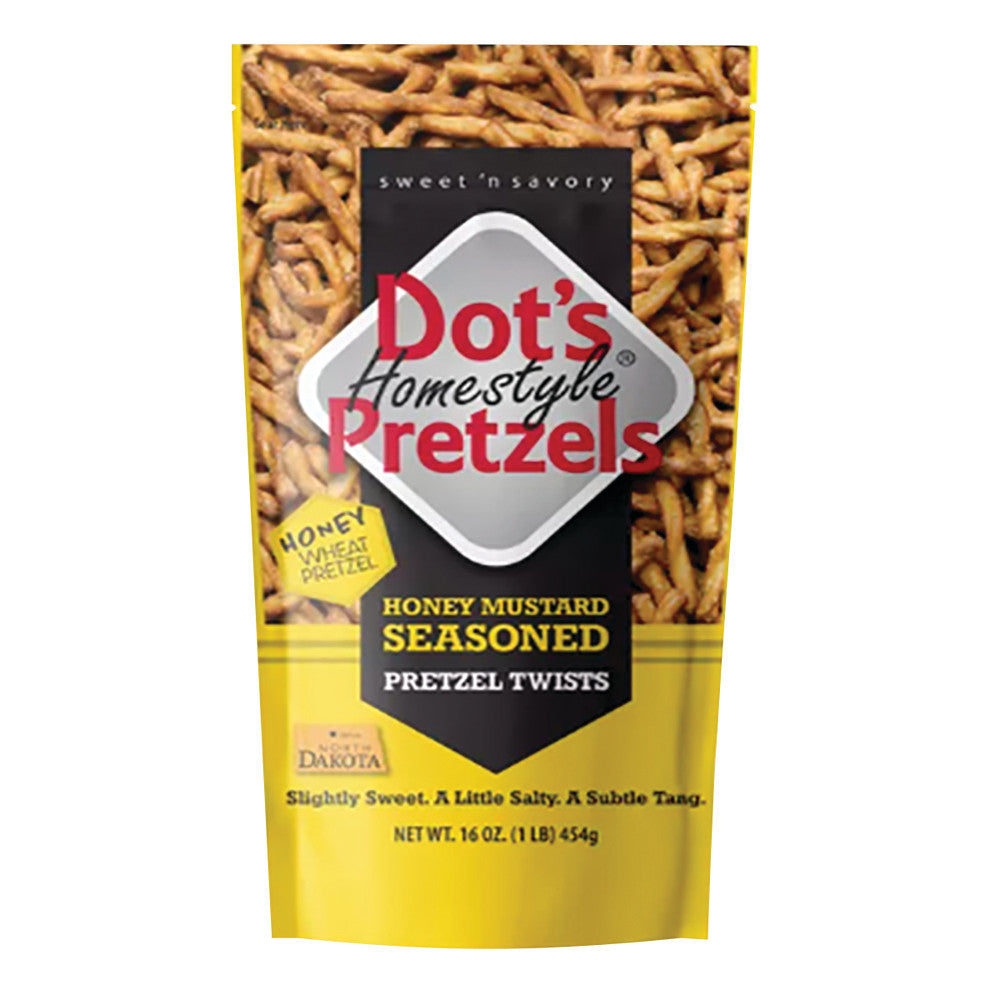 DOT&rsquo;S PRETZELS HONEY MUSTARD 16 OZ POUCH