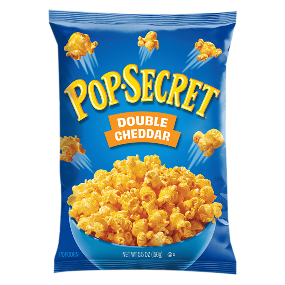 POP SECRET - DOUBLE CHEDDAR POPCORN - 5.5OZ