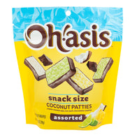 Oh!asis Assorted Mini Coconut Patties Pouches - 12ct