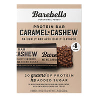 BAREBELLS - CASHEW BARS (4CT) - 7.76OZ