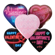 Neon Hearts Assorted Chocolate Boxes - 18ct
