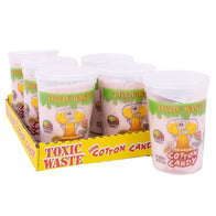 TOXIC WASTE CANDY SOUR COTTON WATERMELON 1.58 OZ TUB