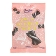 BONBON SALTY LICORICE TWISTS 5.2 OZ PEG BAG
