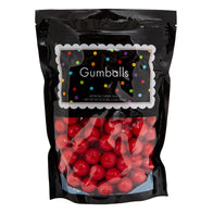 Red Cherry 850 Count Gumballs 35oz Pouches - 6ct