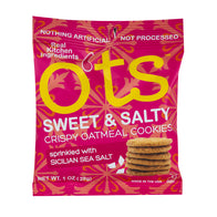 O'TS - SWEET & SALTY OATMEAL COOKIES - 1OZ - PK24