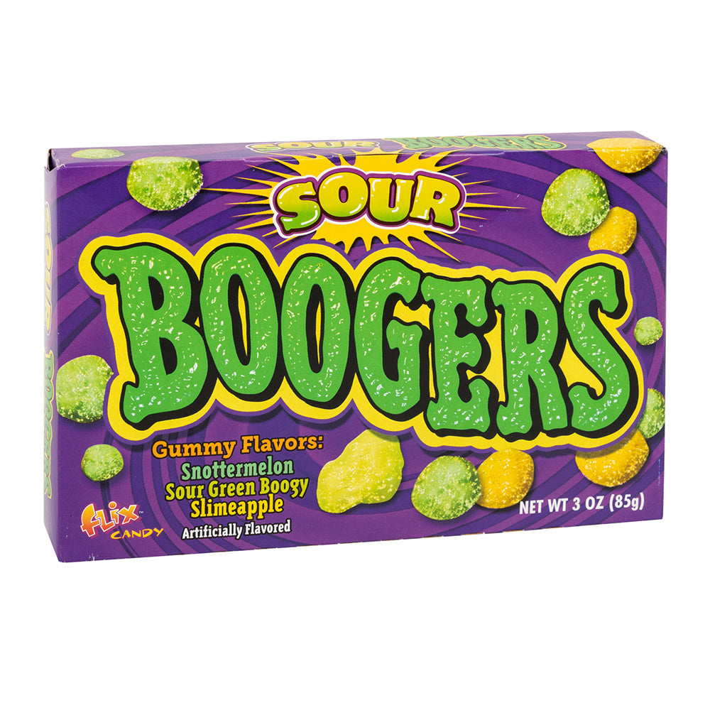 Sour Box Of Boogers Theater Box - 24ct