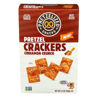 PRETZELIZED - PRETZEL CRACK CINNAMON CRUNC - 6.5OZ - PK12