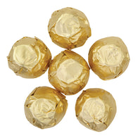 Asher's Dark Chocolate Gold Foil Cherry Cordials - 6lb Bulk