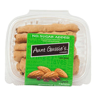 AUNT GUSSIE'S NO SUGAR ADDED SPELT RAISIN ALMOND BISCUITS 8 OZ TUB