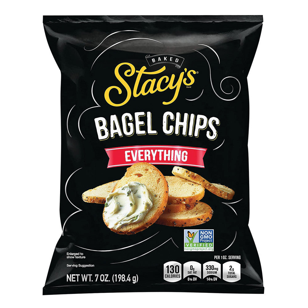 STACY'S EVERYTHING BAGEL CHIPS 7 OZ BAG
