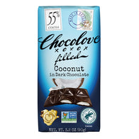 CHOCOLOVE - BAR - COCONUT DAR CHOCOLA - 3.2OZ