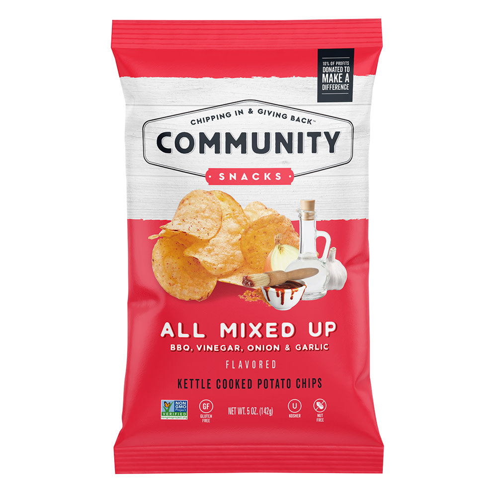COMMUNITY SNACKS ALL MIXED UP CHIPS 5 OZ BAG