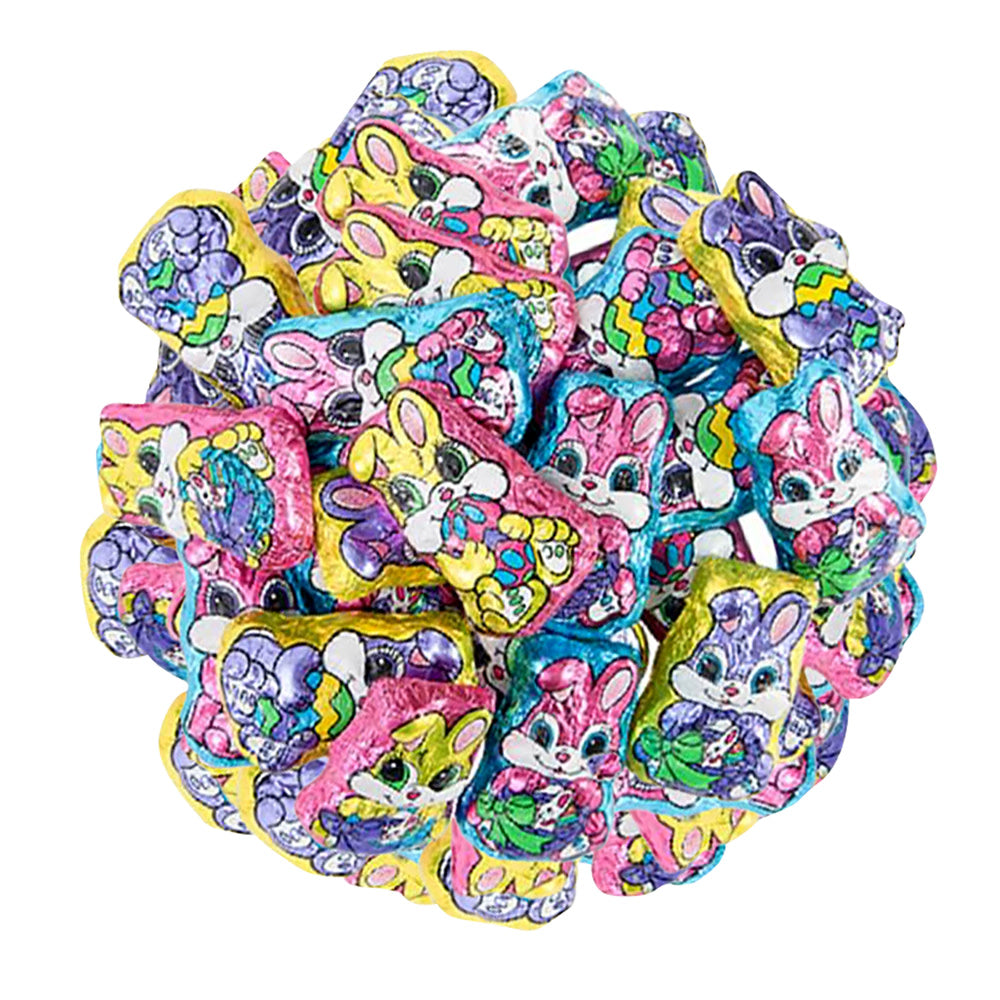 Easter Bunnies Foil Milk Chocolate - 12.5lb Bulk – CandyStore.com