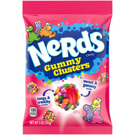 Nerds Clusters Peg Bags - 12ct
