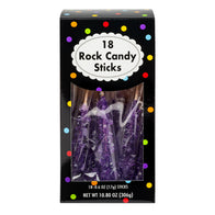 Rock Candy Purple Wrapped 18ct 10.8oz Boxes - 4ct