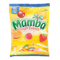Mamba Assorted Fruit Chews Peg Bags - 12ct