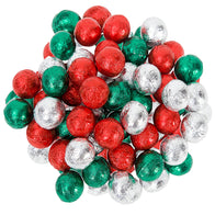 Holiday Foiled Chocolate Balls - 15lb
