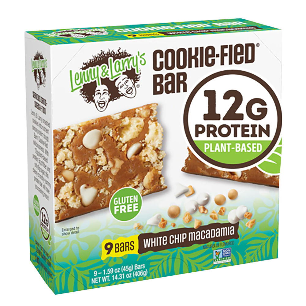 LENNY &amp; LARRY COOKFIED WHITE CHIP MACADAMIA BAR 1.59 OZ