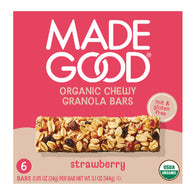 MADEGOOD - GRANOLA BARS STRAWBERRY(6CT) - 5.1OZ