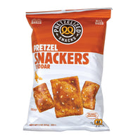 PRETZELIZED CHEDDAR PRETZEL CRACKERS 2 OZ BAG