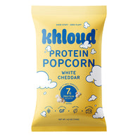 KHLOUD WHITE CHEDDAR PROTEIN POPCORN 4 OZ BAG