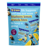 B'CUZ BLUEBERRY LEMON GRANOLA BITES MULTIPACK 5 OZ POUCH