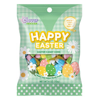 Happy Easter Candy Corn Peg Bags - 12ct