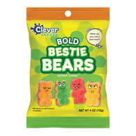Bold Bestie Bears Peg Bags - 12ct