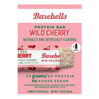BAREBELLS - WILD CHERRY BARS (4CT) - 7.76OZ