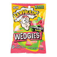 Warheads Wedgies Peg Bags - 12ct