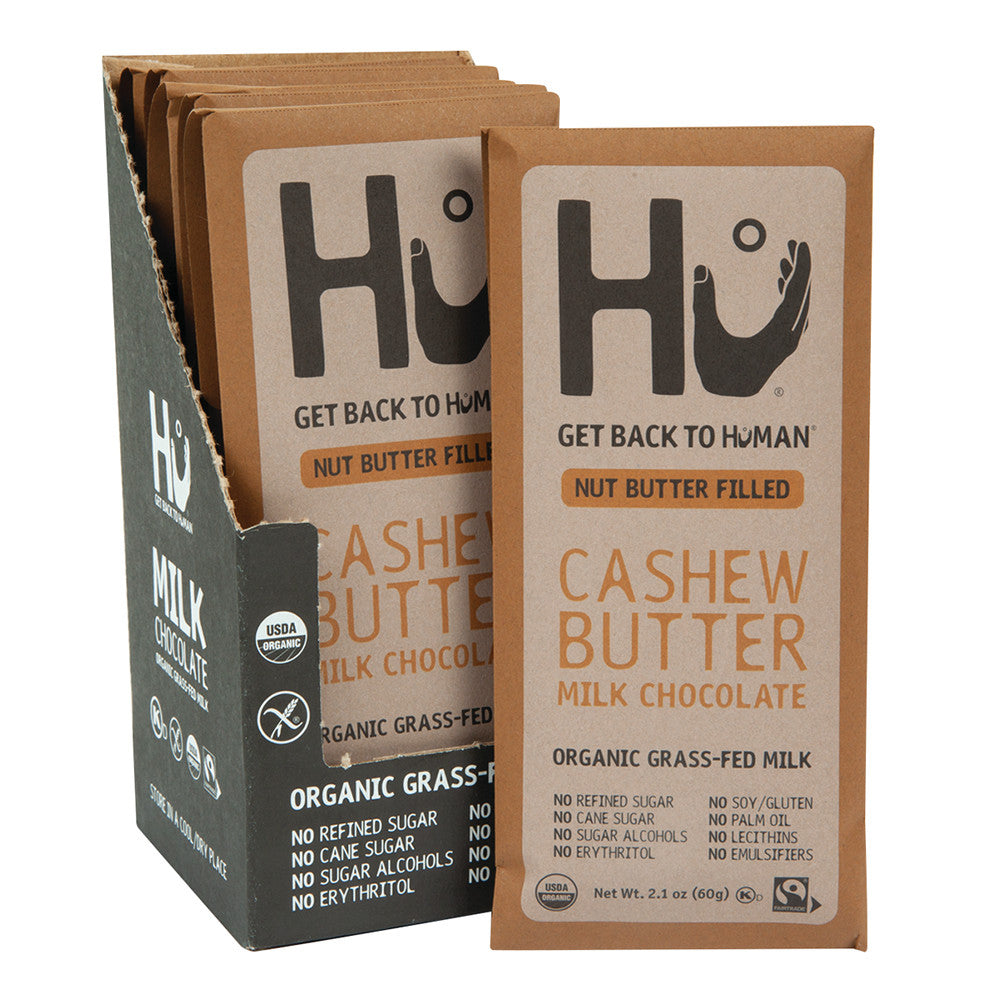 Hu Milk Chocolate Cashew Butter Bars - 6ct – CandyStore.com