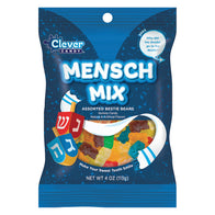 Mensch Mix Gummy Bears Peg Bags - 12ct
