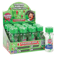 Bubblelick Watermelon Flavored Bubbles Bottles - 12ct