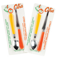 Citra Products of Florida Grapefruit Spoon and Knife 2 Piece Set - 12ct