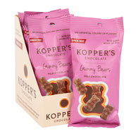 Kopper's Milk Chocolate Gummy Bears Pouches - 6ct