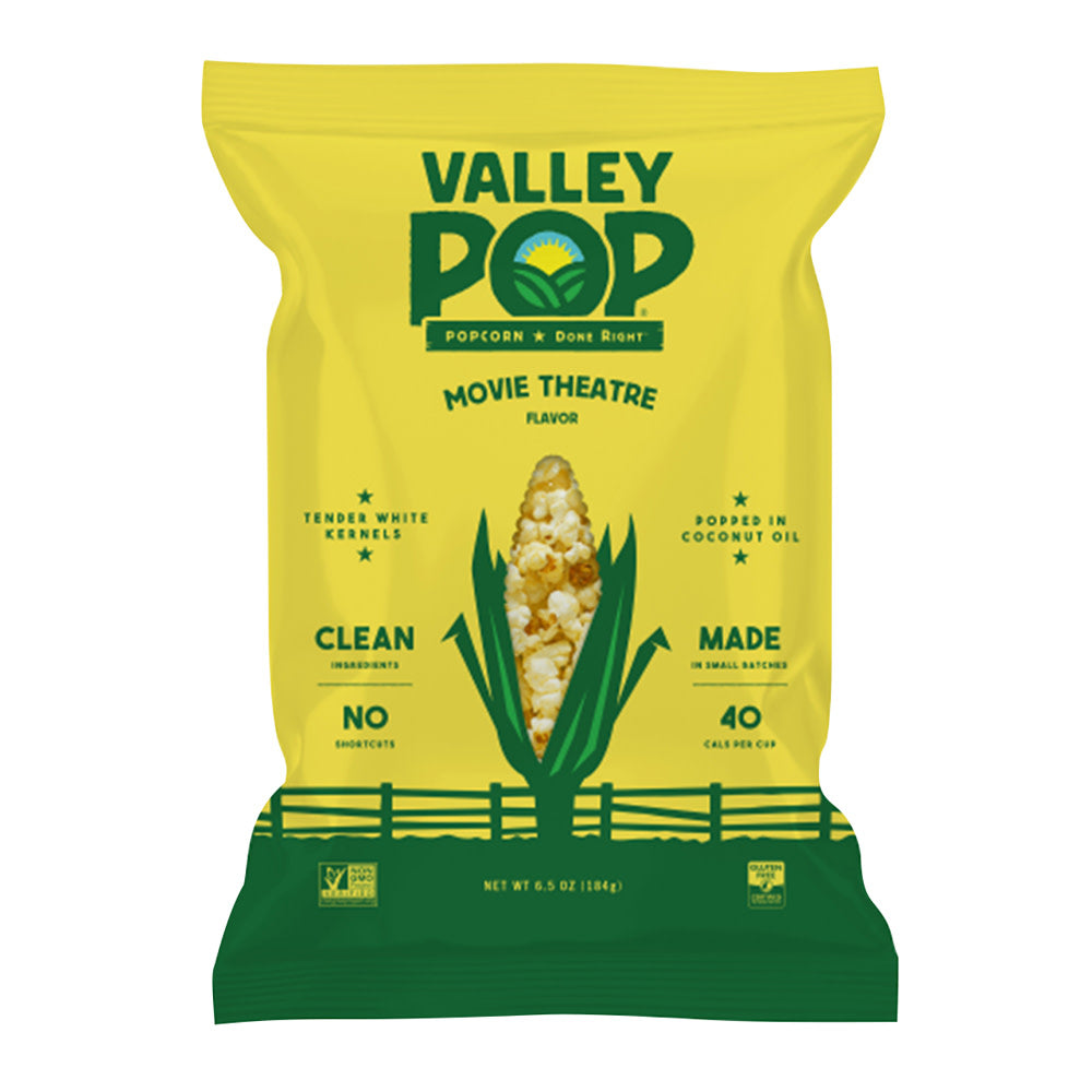 VALLEY POP - MOVIE THEATER POPCORN - 6.5OZ - PK6