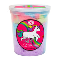 Chocolate Storybook Unicorn Tails Cotton Candy Tubs - 12ct