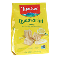 LOACKER QUADRATINI LEMON 8.82 OZ BAG