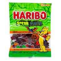 Haribo Sour Bats Peg Bags - 12ct