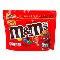 M&M's Peanut Butter Sharing Size Pouches - 8ct