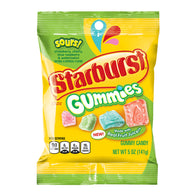 Starburst Sours Gummies Peg Bags - 12ct