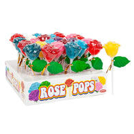 Rose Assorted Lollipops Countertop Displays - 24ct